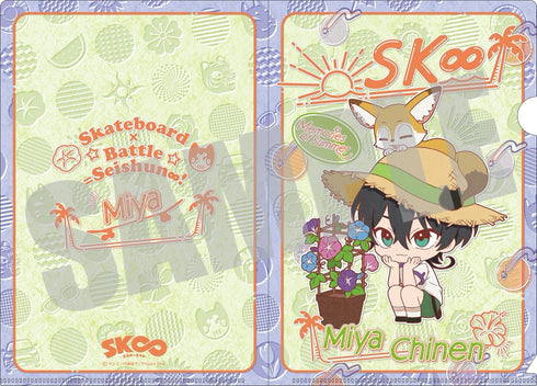 『SK∞ エスケーエイト』A5クリアファイル 知念実也 夏の思い出ver.